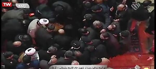 عکس آخرین تصویر حاج قاسم قبل از شهادت