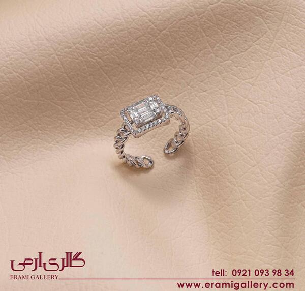 عکس انگشتر نگین دار