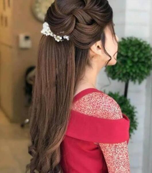 عکس مدل مو شینیون باز
