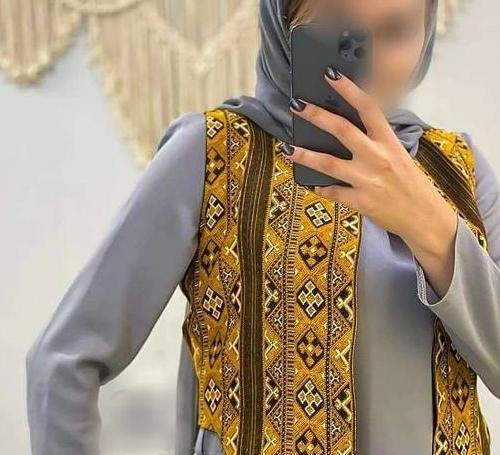 عکس جلیقه روی لباس زنانه