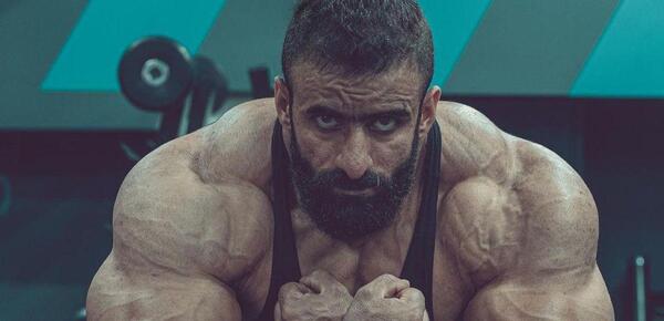 عکس هادی چوپان در آرنولد کلاسیک ۲۰۲۴