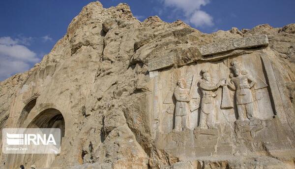 عکس پاییزی طاق بستان