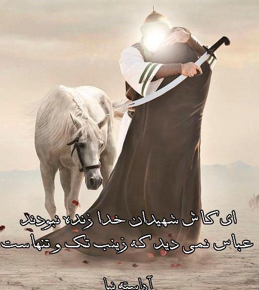 عکس حضرت عباس و حضرت زینب
