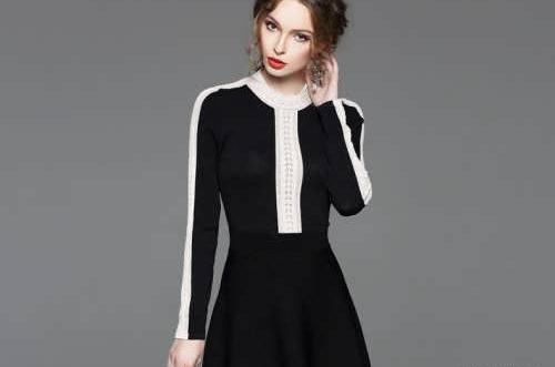 عکس مدل سارافون طرح دار زنانه