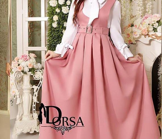 عکس مدل سارافون طرح دار زنانه