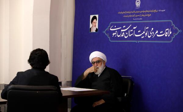 عکسی از ضریح امام رضا