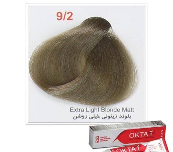 عکس رنگ مو قهوه ای زیتونی متوسط