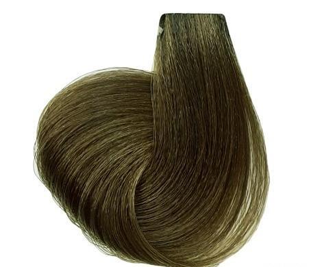 عکس رنگ مو قهوه ای زیتونی متوسط