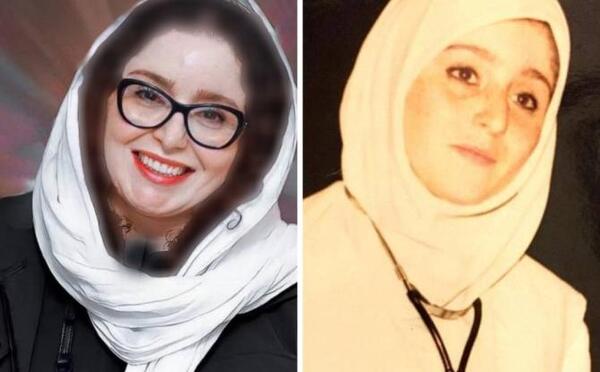 عکس ژاله صامتی با فرزندانش