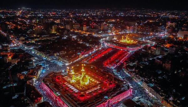 عکس پرچم امام حسین و حضرت ابوالفضل