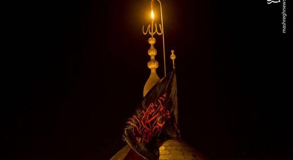 عکس پرچم امام حسین و حضرت ابوالفضل