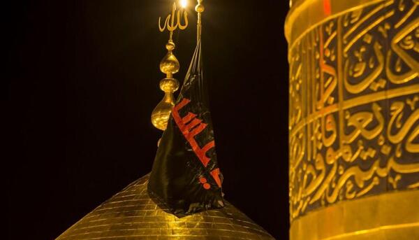 عکس پرچم امام حسین و حضرت ابوالفضل
