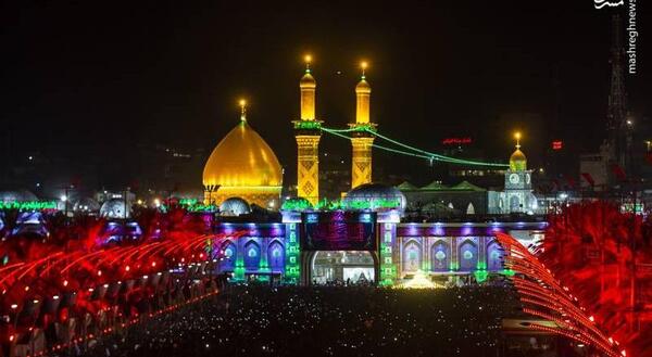 عکس پرچم امام حسین و حضرت ابوالفضل