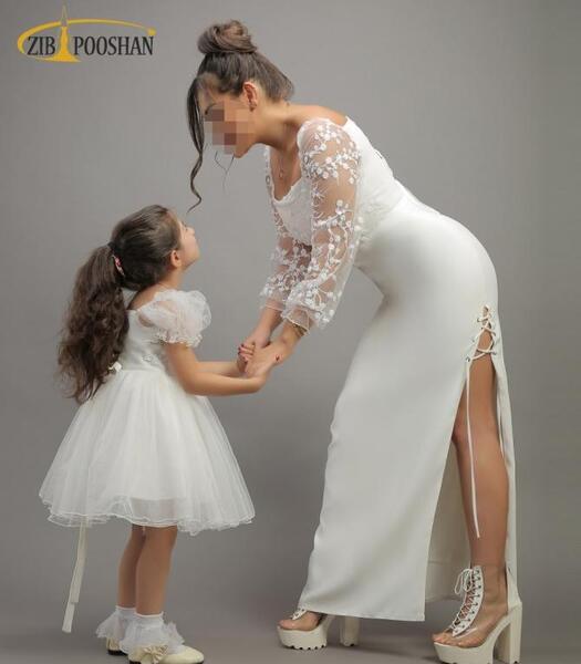 عکس لباس دخترانه سفید