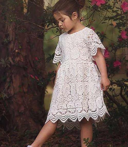 عکس لباس دخترانه سفید