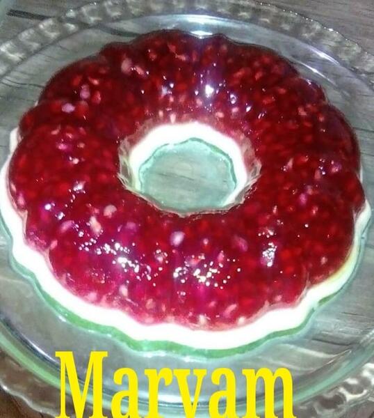عکس ژله انار شب یلدا
