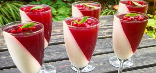 عکس ژله انار شب یلدا