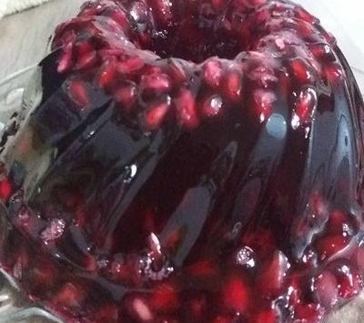 عکس ژله انار شب یلدا