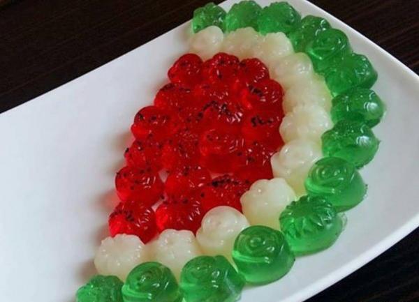 عکس ژله انار شب یلدا