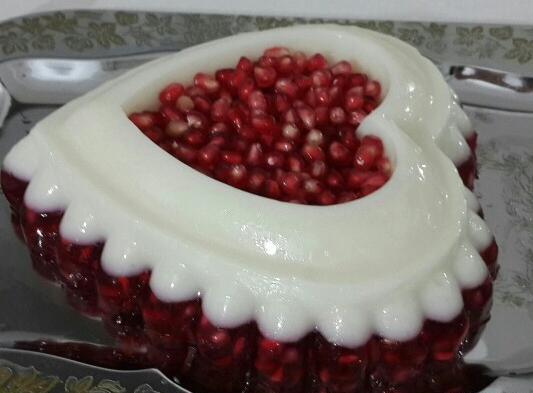 عکس ژله انار شب یلدا