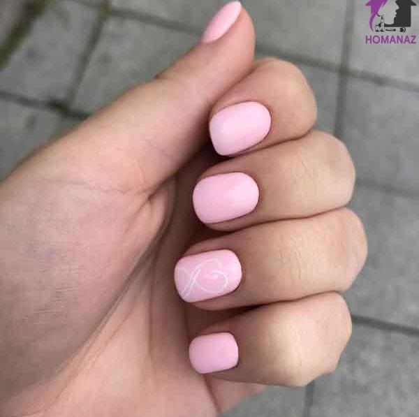 عکس طرح ناخن نوجوانانه