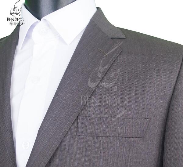 عکس کت و شلوار خاکستری