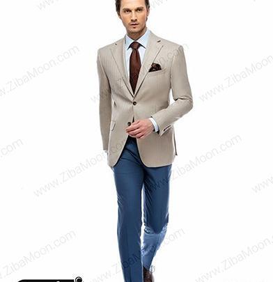 عکس کت و شلوار خاکستری