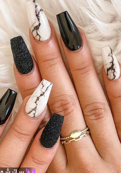 عکس طرح ناخن واسه محرم