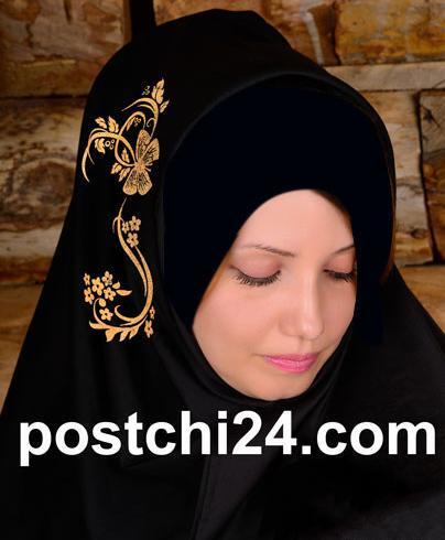عکس مقنعه مدل دار