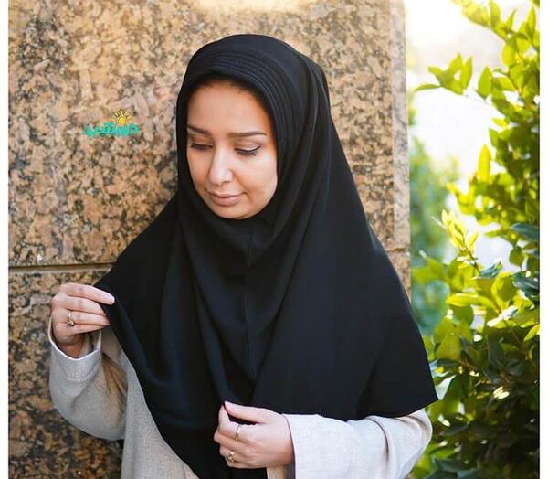 عکس مقنعه مدل دار
