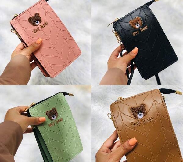عکس کیف دخترانه خرسی