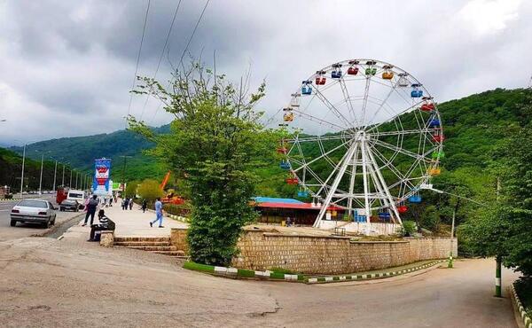 عکس جاده ناهارخوران گرگان