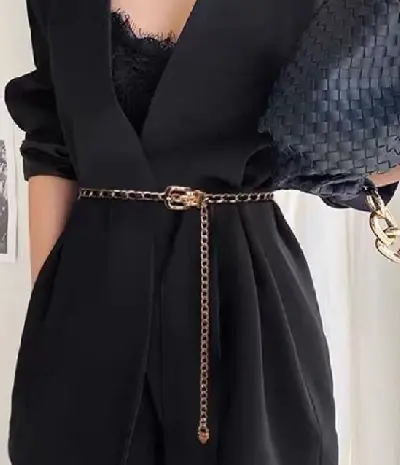 عکس لباس کمربند دار