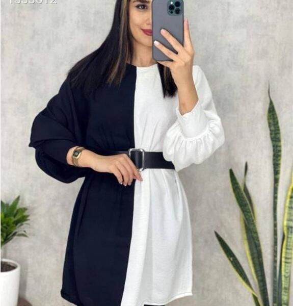 عکس لباس کمربند دار
