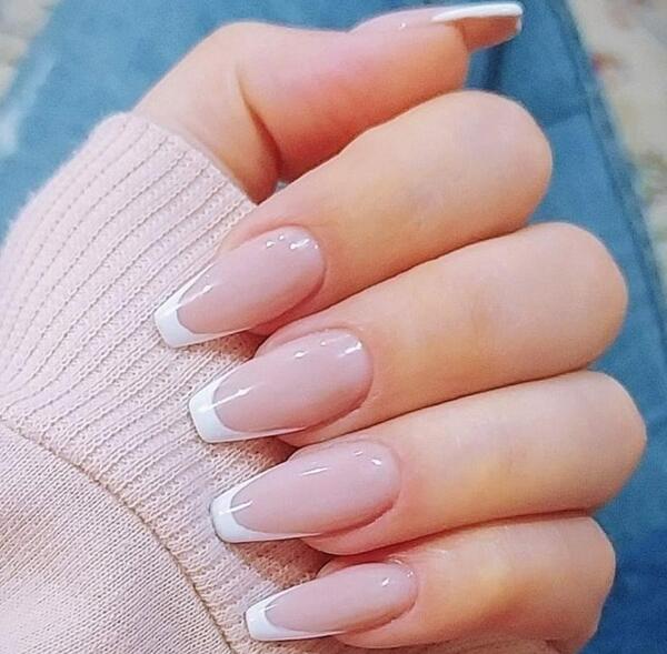 عکس مدل فرنچ ناخن در خانه