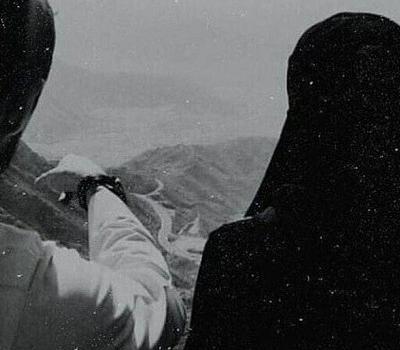 عکس پروفایل عاشقانه دونفره محجبه