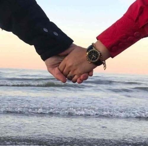 عکس پروفایل عاشقانه دونفره دست بدون متن