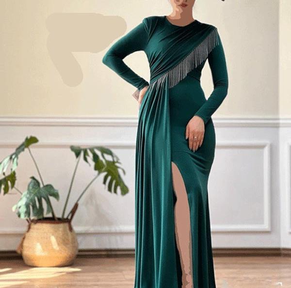 عکس پیراهن بلند مجلسی