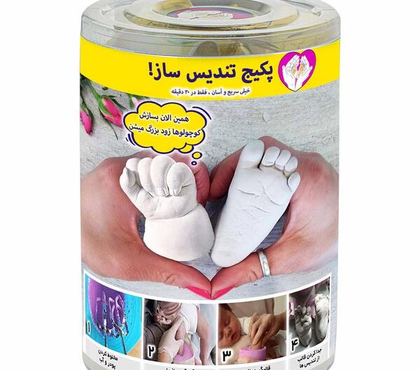 ایده عکس با دست و پای نوزاد