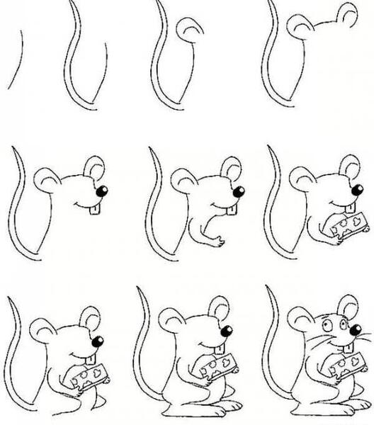 عکس نقاشی زیبا مرحله به مرحله