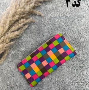 عکس کیف پول پارچه ای