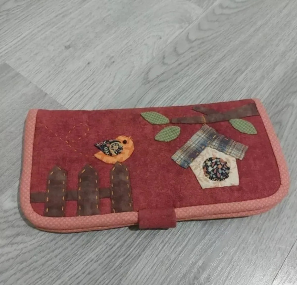 عکس کیف پول پارچه ای