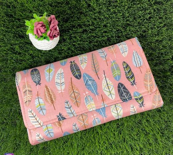 عکس کیف پول پارچه ای