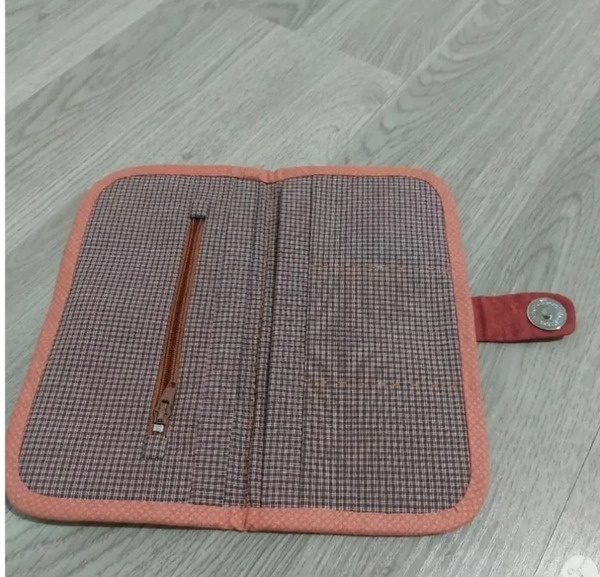 عکس کیف پول پارچه ای