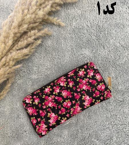 عکس کیف پول پارچه ای