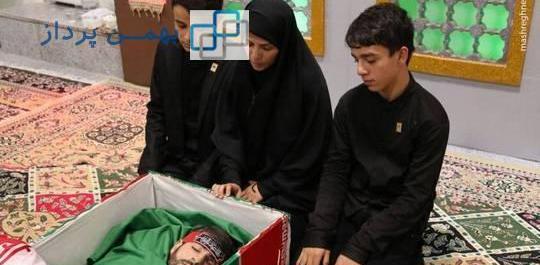 عکس همسر شهید ابراهیم هادی