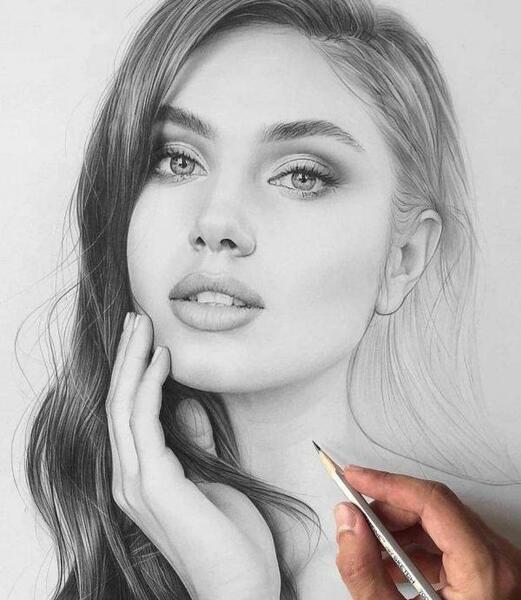 عکس دختر طراحی
