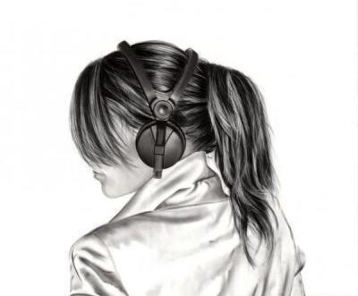 عکس دختر طراحی