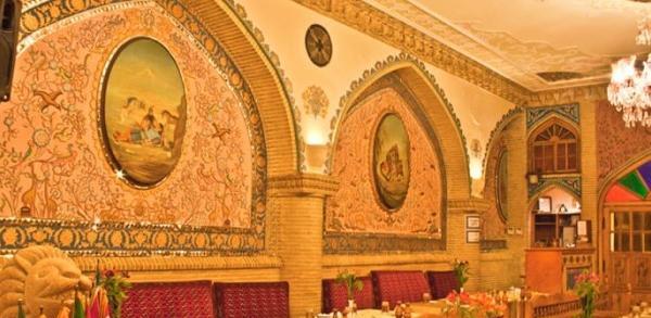 عکس سفره خانه و قلیون