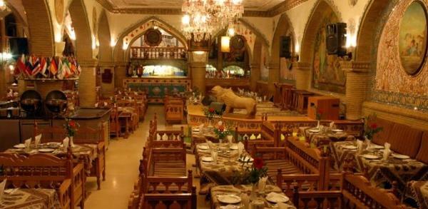 عکس سفره خانه و قلیون